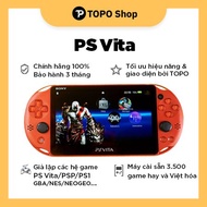 Máy Chơi Game Cầm Tay Ps Vita 2000 Gồm 3.500 Game PSvita/PSP/PS1/GBA/NES/NEOGEO + Đầy Đủ Phụ Kiện - 