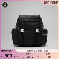 2025 lulu Bag Backpack Waterproof Sports 14L Large Capacity Travel Outdoor Men Women Climbing Drawst