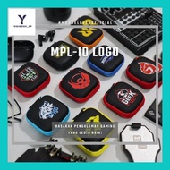 YOGID_ BLACK POUCH MPL-ID SARUNG TANGAN JARI JEMPOL GAMING 1 SET/SEPASANG - PAKET LENGKAP BUNDLE - G