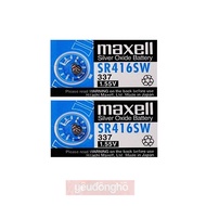Pin đồng hồ SR416SW SR416 416 337 Maxell chính hãng Vỉ 1 Viên