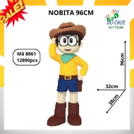 Đồ Chơi Lắp Ghép Lego Doraemon- Nobita- Stitch Xếp Hình Độc Đáo- Thú Vị- Tăng Khả Năng Sáng Tạo Cho