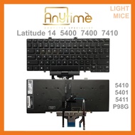 DELL Latitude 14 5400 7400 7410 5410 5401 5411 P98G KEYBOARD With Mouse Point Stick 0RN86F 0Y1F5W PK