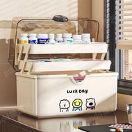 Uniform Health Care Box Nursing Medical Kit Medicine First Aid Storage Family Pack Large Capacity Wi