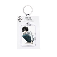 GANTUNGAN Death Note L Lawliet Anime Keychain