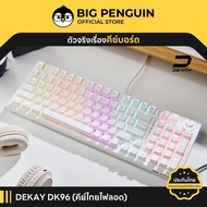 DEKAY96 DK96 VOLUME KNOB DK96 Mechanical keyboard คีย์ไทยไฟลอด คีย์บอร์ดภาษาไทย รุ่นต่อสาย DK96 - RE