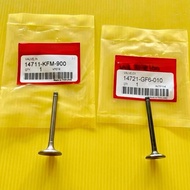 Exhaust Valve + Intake Wave100 Wave110 Wave100s First Model Genuine Factory: 14711–KFM-900 14721-GF6