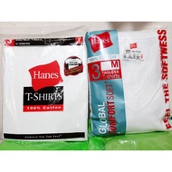 ┅Hanes White Tshirt 3n1