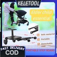 Stroller Step Buggy Board ConnectorStroller buggy board with seat for elderly child standing pedal S
