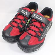 ((E8) FILA KIDS Big Shoes Full Air Cushion Basketball Sports Velcro Felt Arch Support 3-B802X-024 Bl