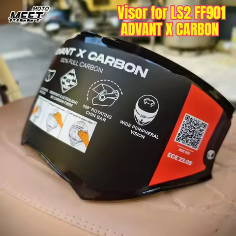Helmet Visor for LS2 FF901 ADVANT X CARBON Face Opening Helmet Replacement Accessories Visera Casco