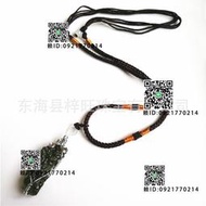 捷克隕石吊墜原石繞綠隕石飾品項鏈美水晶碎石來自星星的妳