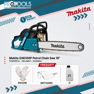 Makita EA6100P Petrol Chainsaw 18” High Performance 60.7cc 3.4kW Professional Tree Cutting Saw