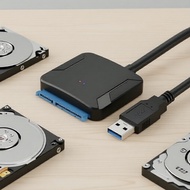 USB 3.0SATA 3.5,12V 2A,2.5/  Penyesuai Cakera Keras SATA 3.5 ke USB 3.0 dengan Kuasa 12V 2A, untuk S