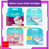 Gillette Venus Comfortglide Sugarberry / White Tea / Deluxe Smooth Refill Cartridges