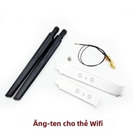 Bộ Ăng Ten WiFi Băng Tần Kép 2.4GHz 5GHz 2x6DBi Với RP-SMA MHF4 Cáp Nối Dài Cho M.2 Thẻ Wifi AX200 A