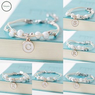 【Daisy】Christmas Gift Ideas Ceramic Jewelry Simple Letter Bracelets