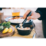 ️️Tokyo Craft Small Food tongs Portable Cooking Camping Mini Silver/Black