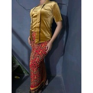 KALIMANTAN GRINGSING MOTIF WOVEN SKIRT, ALL OF INDONESIA