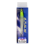 Bassday Pencil Bait SPM 75mm 7g Chart Head Glow GG-348 Lure