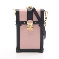 [二手] 路易威登LOUIS VUITTON單肩包 Pochette Trunk Vertical Epi Rose Ballerine M67872 Rose Ballerine 皮革 Pochet