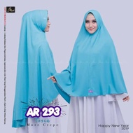 Ar 293 Hijab jumbo nan Syar'i With mosecrep Material