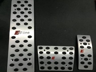 Audi Audi S Line Rs A 3 4 5 6 7 Q5 Q7 Stainless Steel Pedal Kit