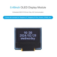 Waveshare 0.49inch OLED Display Module, 64×32 Resolution, I2C Communication, Black / White Display C
