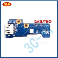 1PCS Papan Litar Port USB untuk HP ProBook 430 G5 440 G5 445 G5 Z66 Pro G1 DAX8BATB6C0
