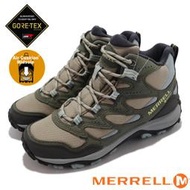 RV城市【美國 MERRELL】送》女款 GORE-TEX 多功能中筒防水透氣登山健行鞋.登山鞋.休閒鞋_036558