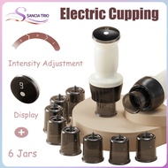 Electric Cupping Set for Home Use 6 Detachable Cups Muscle Relaxation Massage Reusable Home-Use Pres