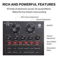 Podcast Equipment Bundle BM800 All-in-One DJ Mixer for Podcasting Singing Streaming