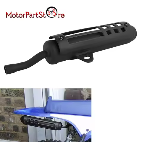 Motorcycle Exhaust Muffler Pipe for Yamaha PW80 PW 80 PY80 Piwi Peewee 80 Y-Zinger 1981-2010 Dirt Bi