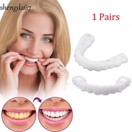 SHENGDA Teeth Accessories Cover Silicone Cosmetic Teeth Teeth Whitening Fake Tooth False Teeth Venee