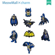 Jibbit Batman Themed Shoe Decorations - Perfect for Slippers, Crocs, Clogs & Sandals