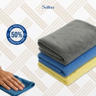 Salina Multi-Purpose Towel 60X120cm, Bath, Shampoo, Face Wipe Durable Polyester, Smooth Surface SNT0