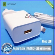 Original Realme Charger realme X 2 3 5 c1 c2 3pro 5pro 2A micro USB 18WATT AR ORI REALME