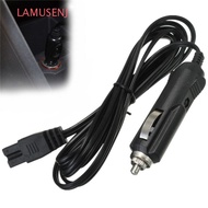 LAMUSENJ Car Refrigerator Lead Cable, 2m Replacement Wire Mini Fridge Lead Plug Wire, DC 12V Power C