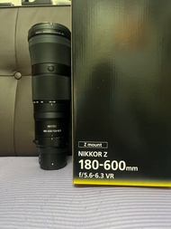 完美無瑕 全新一樣 Nikon Z 180-600 180-600mm VR 演唱會打雀一流 最新款 Z5 Z6 Z7 Z8 Z9