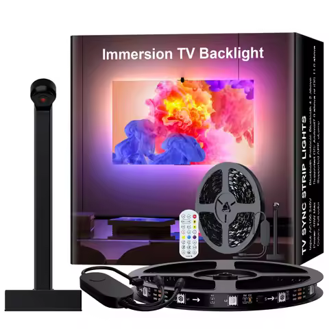 Smart Ambient Lighting TV PC Led Backlight App Camera Sync USB Strip Lights Control Strip Lights Gam