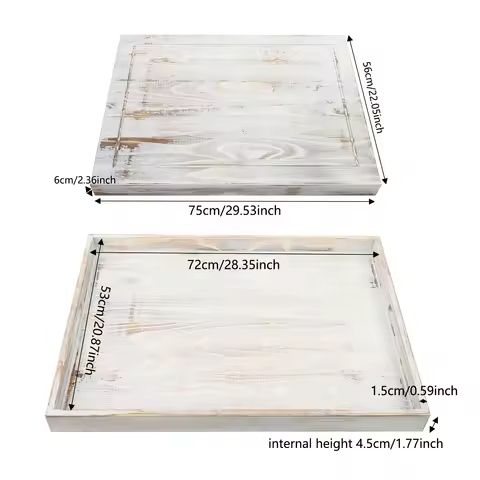 Noodle Board Stove Cover Cutting Board w/ Handle - Stove Top Cover with Care Brush FSC Certified - M