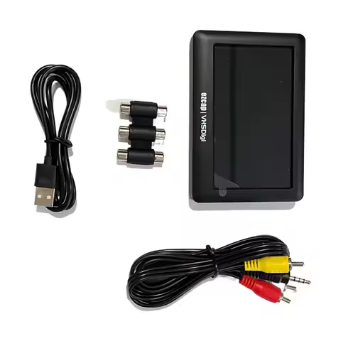 VHS Digitizer RCA Analog Video Capture Card VHS Tapes With AV Video Recorders VHS To Digital Convert