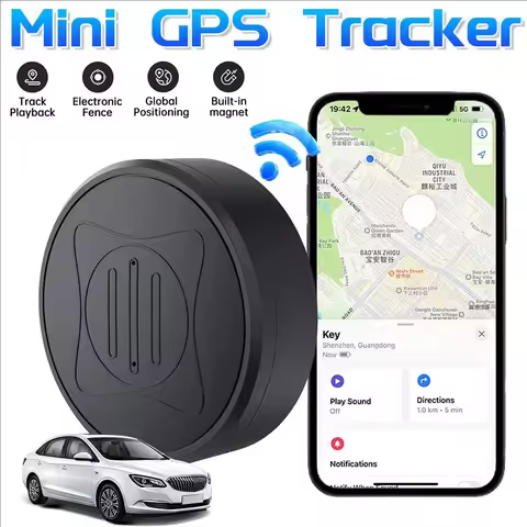Portable GPS Tracking Device GF10 Car GPS Tracker Vehicle GPS Locator Strong Magnetic Anti-lost Alar