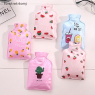 forstretrtomj Cute Cartoon Hot Water Bottle Hot Water Warmer Portable Hand Warmer Water-filling Hot-water Bag Home Warming Product EN