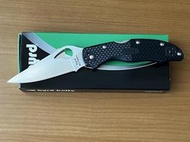 Spyderco 副廠牌 Byrd Harrier 2黑柄平刃折刀