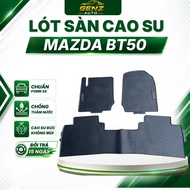 RUBBER FLOOR MATS for Mazda BT50 2015 -> 2025 - Odorless molded rubber, NISSIN filling pattern is ea