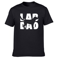Lab Dad Labrador Retriever Dad Gift for Dog Dads T Shirts Graphic Cotton Streetwear Short Sleeve O-N