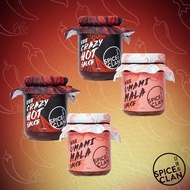 Spice Clan Crazy Hot Sauce and Umami Mala Sauce 2 Sets Expiry Special