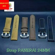 TALI PANERAI LEATHER WATCH 24mm PANERAI LEATHER WATCH STRAP 24MM