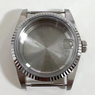 36MM Oyster Perpetual Bezel Acrylic Glass Stainless Steel Watch Case Accessories for NH35/NH36/4R Mo