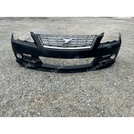 USED JDM Original Front Bumper M Sports Boast (FRP) With DRL Grill Sarung Spotlight Toyota Mark X Gr